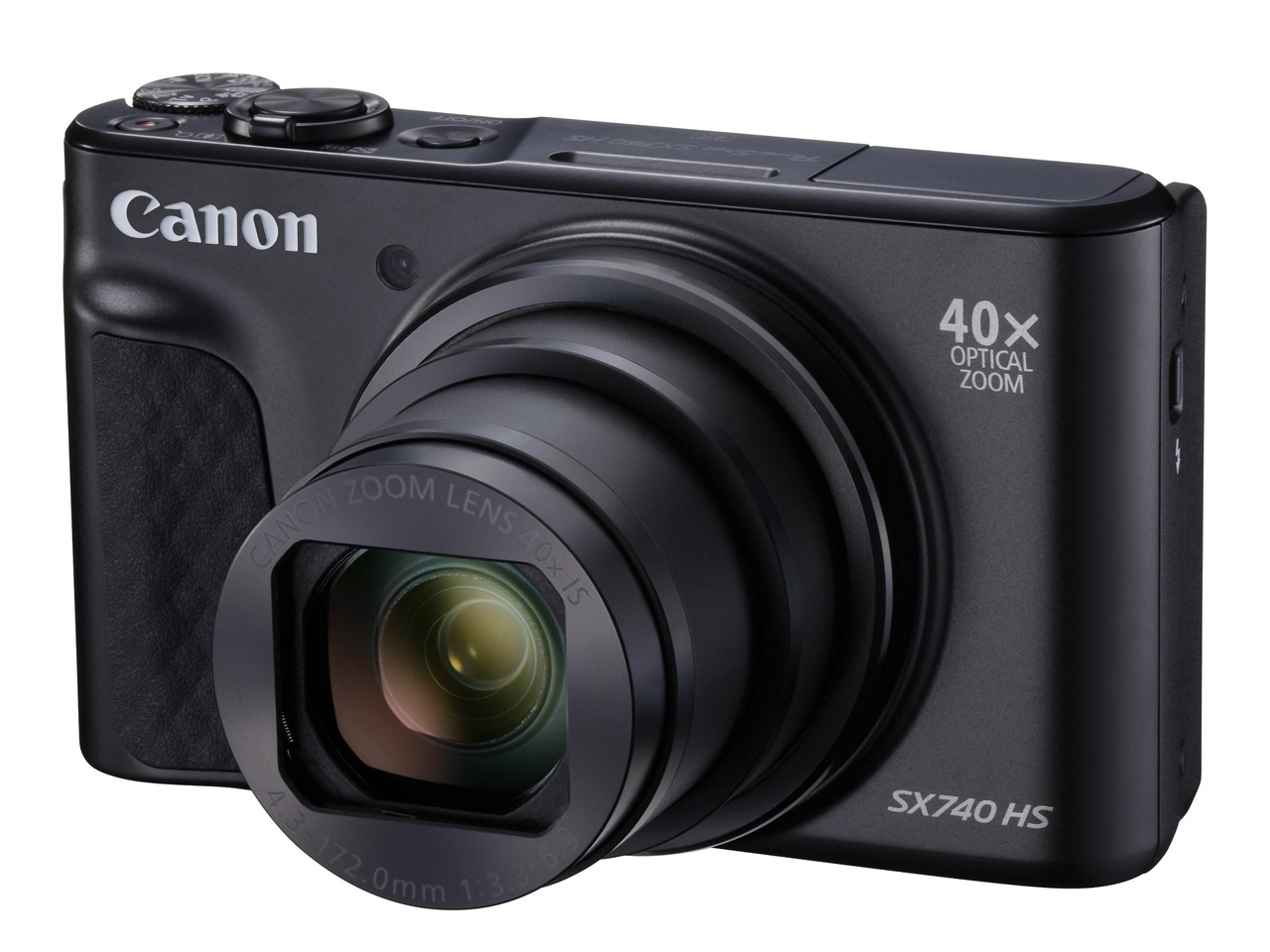 極上品】Canon PowerShot SX740 HS ブラック