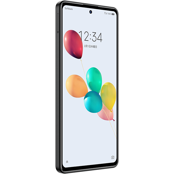 あんしんファミリースマホ 128GB ブラック SoftBank 中古Aランク
