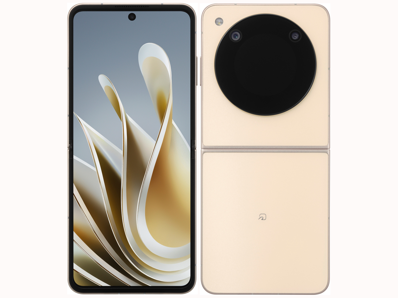新品未使用 SIMフリー Libero Flip ゴールド スマホ ZTE 即日