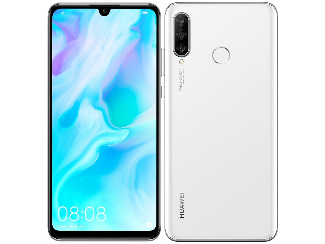 HUAWEI P30 lite 64GB ピーコックブルー SIMフリー 中古Bランク | TreMart 