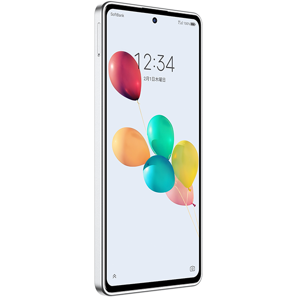 あんしんファミリースマホ 128GB ホワイト SoftBank 中古Aランク