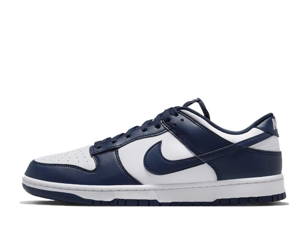ナイキ　ダンクLOWレトロ　26cm NIKE DUNK LOW RETRO WHITE/MIDNIGHT NAVY/WHITE – mita sneakers