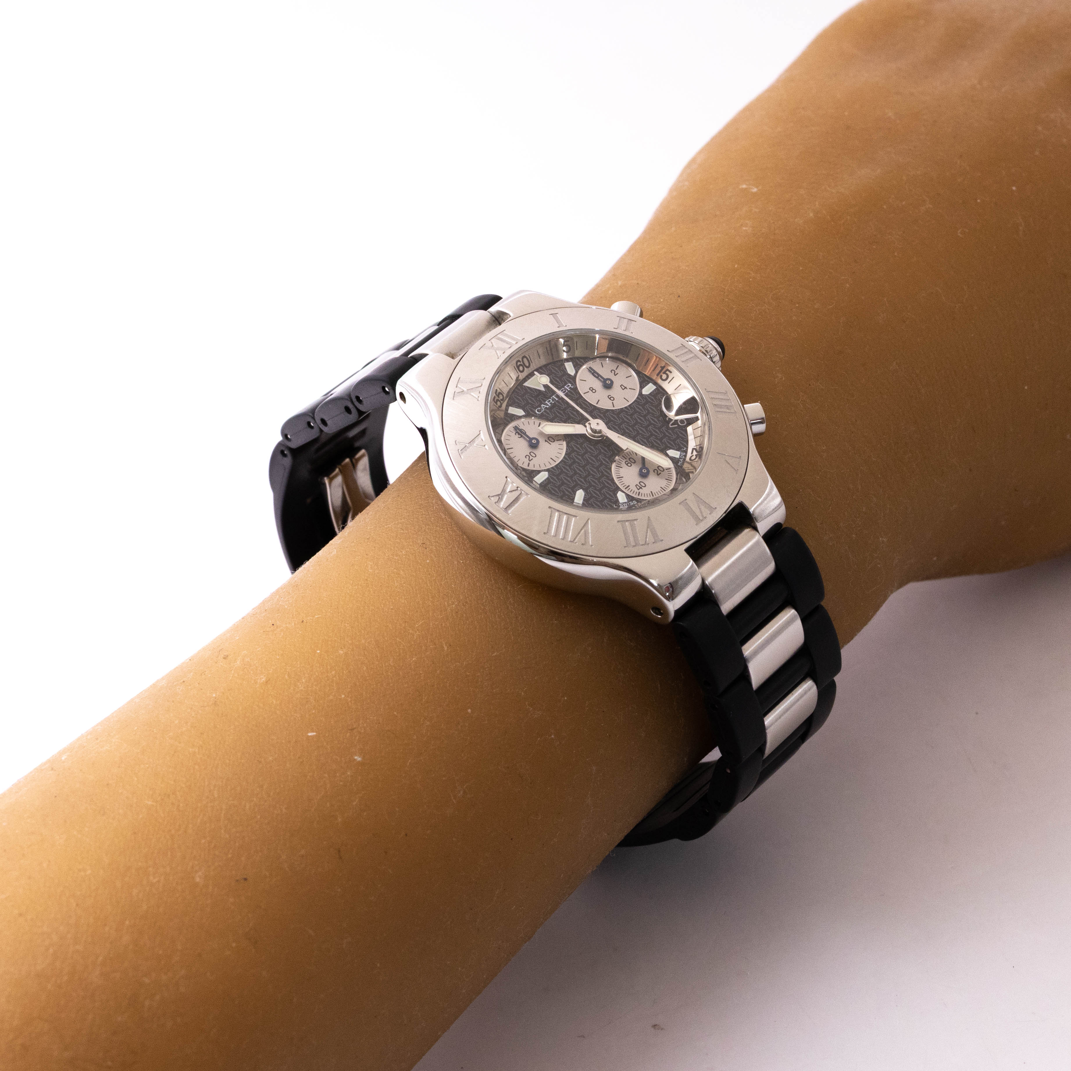カルティエ Cartier クロノスカフ W10125U2 Cartier Must de
