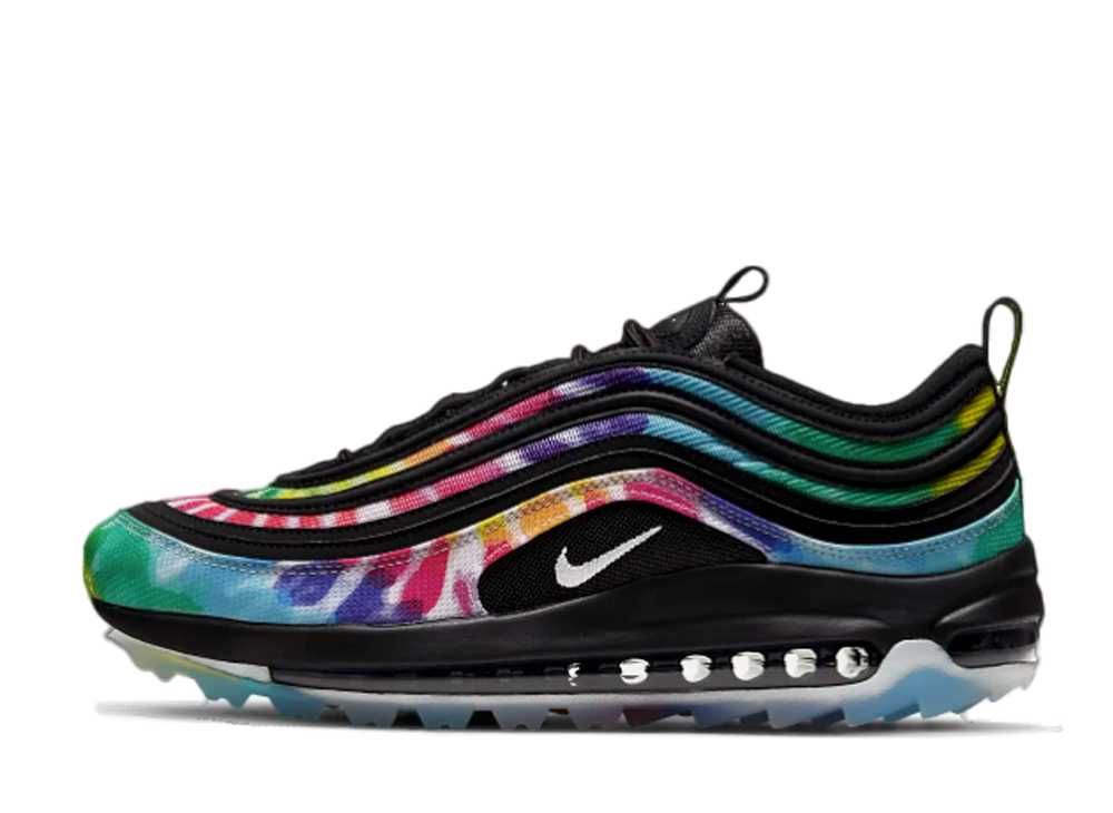 NIKE ナイキ ゴルフシューズ 白×マルチ エアマックス 97 G NRG P