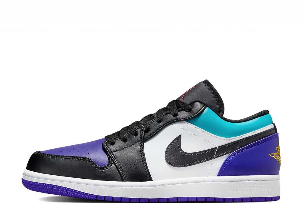エア ジョーダン 1 NIKE AIR JORDAN LOW wht/blk-bright concord